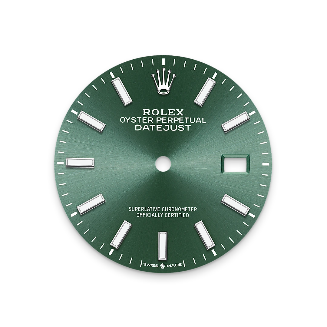 Rolex Datejust in Rolesor blanco —combinación de acero Oystersteel y oro blanco, M126234-0051 Vendemmia Joyero