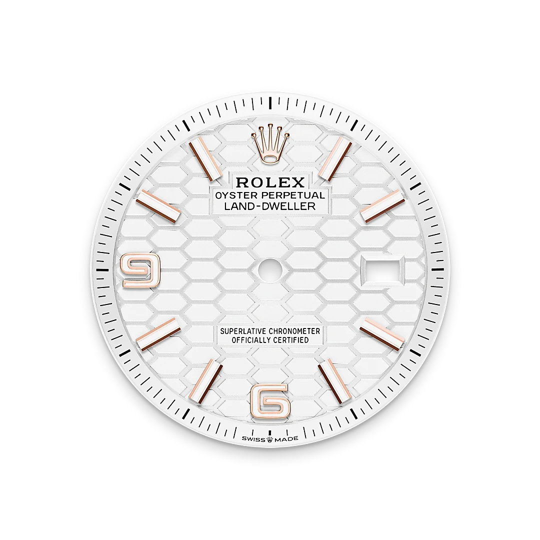 Rolex Land-Dweller in Oro Everose de 18 quilates, M127235-0001 Vendemmia Joyero