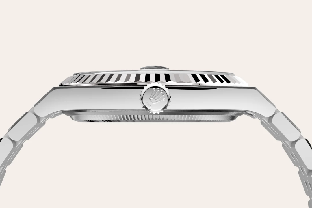 Rolex Land-Dweller in Rolesor blanco —combinación de acero Oystersteel y oro blanco, M127334-0001 Vendemmia Joyero