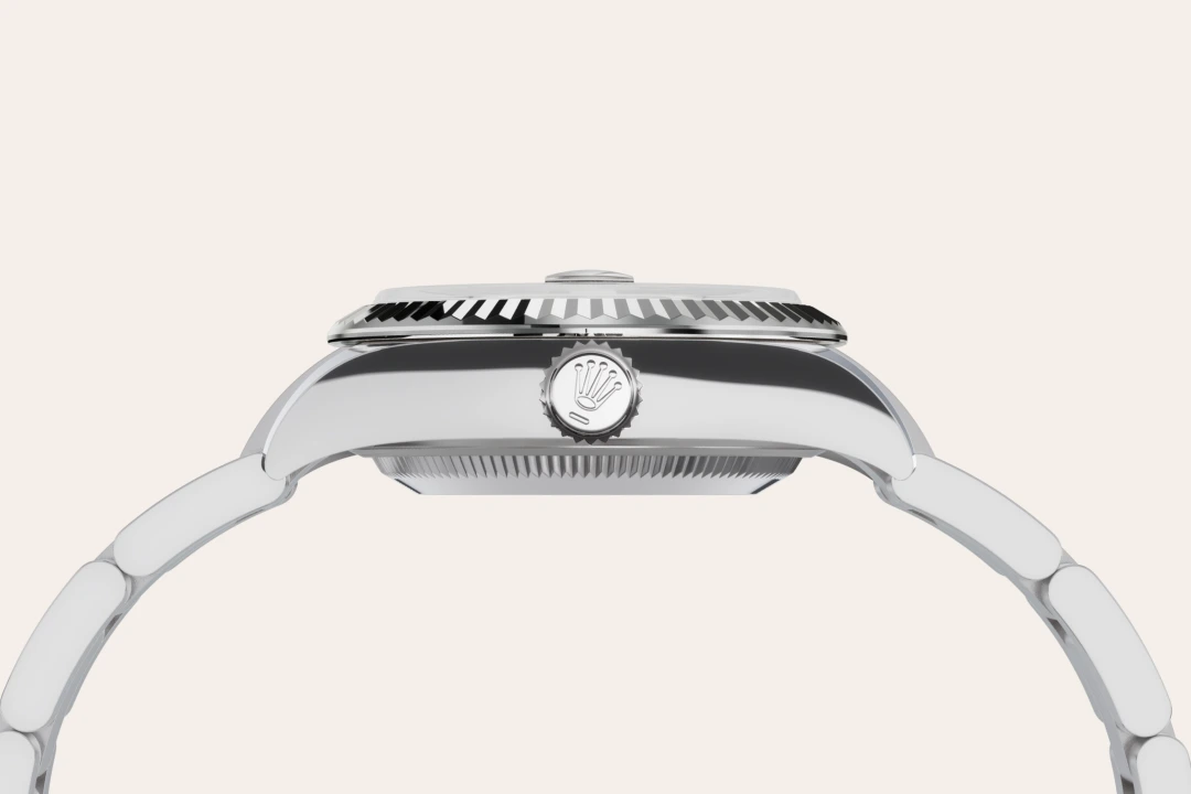 Rolex Lady-Datejust in Rolesor blanco —combinación de acero Oystersteel y oro blanco, M279174-0020 Vendemmia Joyero