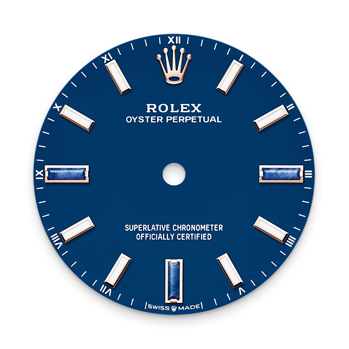 Rolex Oyster Perpetual in Oro Everose de 18 quilates, M124205-0002 Vendemmia Joyero