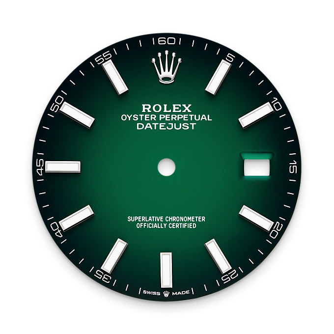 Rolex Datejust in Rolesor blanco —combinación de acero Oystersteel y oro blanco, M126334-0033 Vendemmia Joyero