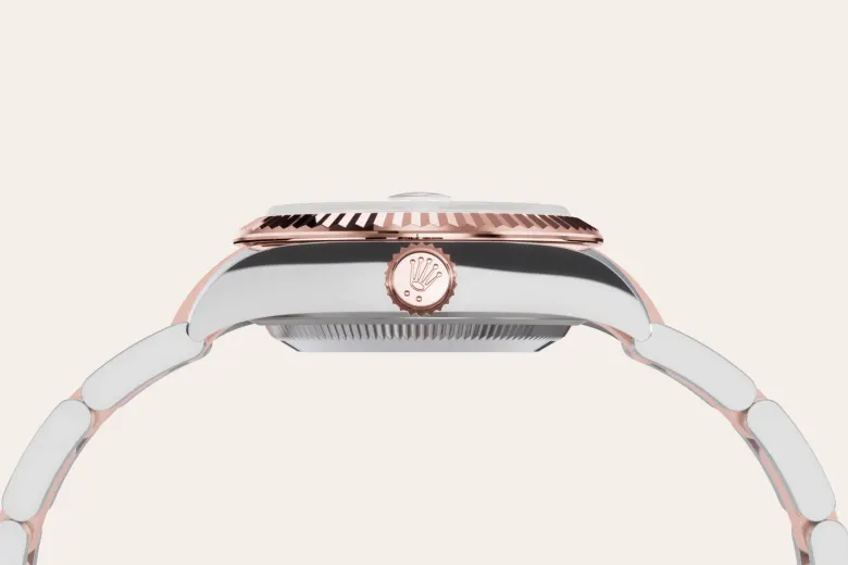Rolex Lady-Datejust in Rolesor Everose —combinación de acero Oystersteel y oro Everose, M279171-0028 Vendemmia Joyero