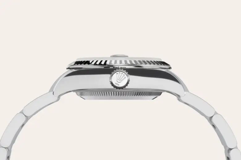 Rolex Lady-Datejust in Rolesor blanco —combinación de acero Oystersteel y oro blanco, M279174-0020 Vendemmia Joyero