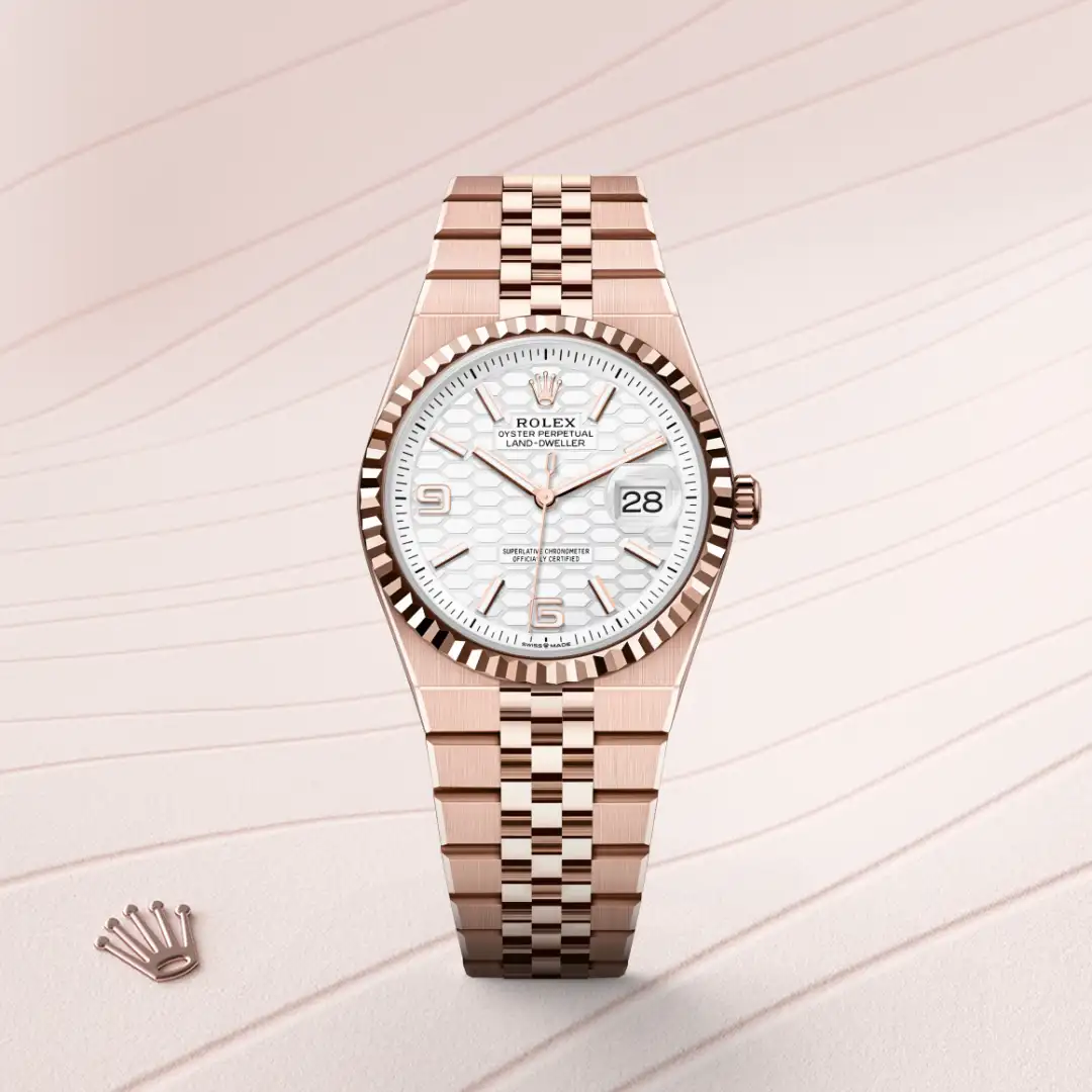 Rolex Land-Dweller en Oro Everose de 18 quilates, M127235-0001 Vendemmia Joyero
