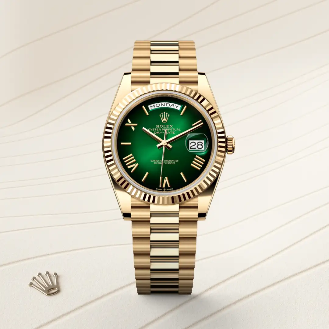 Rolex Day-Date en oro amarillo de 18 quilates, M228238-0069 Vendemmia Joyero