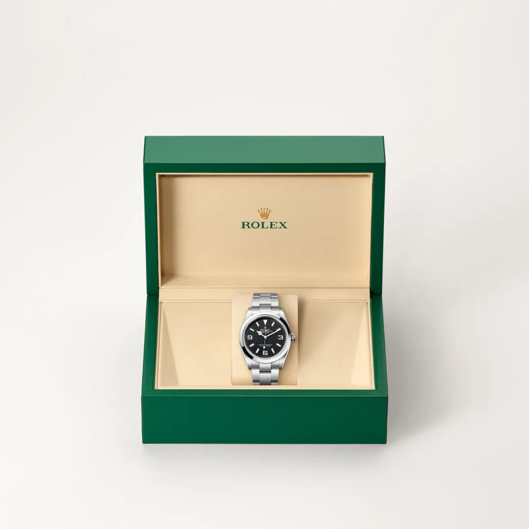 Rolex Explorer in Oystersteel, M124270-0001 Vendemmia Joyero