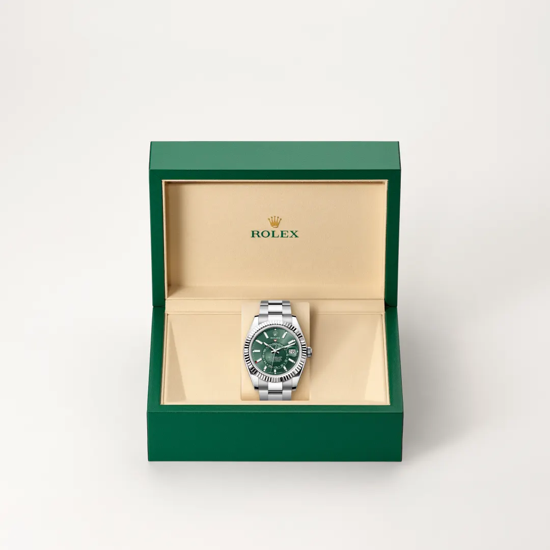Rolex Sky-Dweller in White Rolesor - combination of Oystersteel and white gold, M336934-0001 Vendemmia Joyero