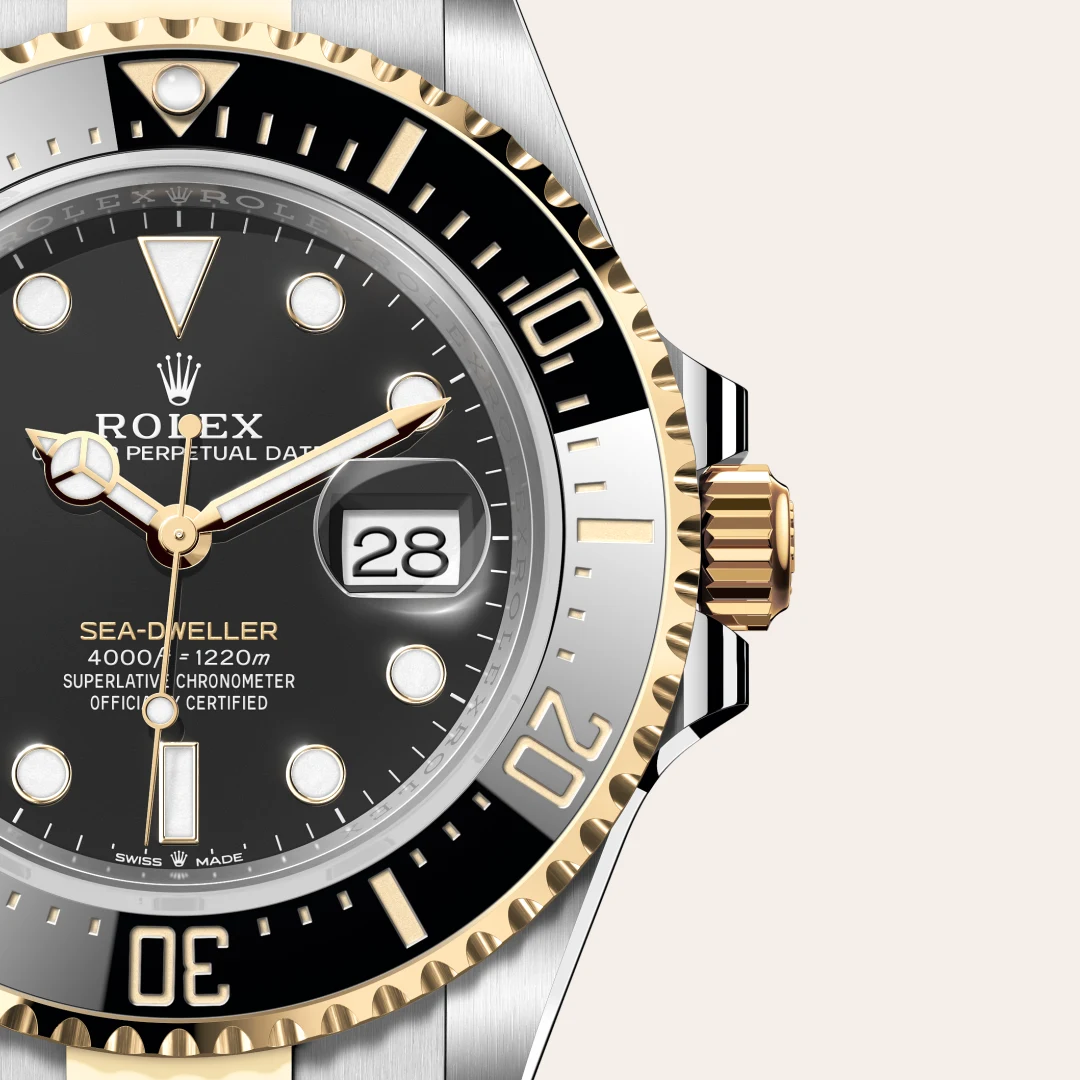 Rolex Sea-Dweller in Yellow Rolesor - combination of Oystersteel and yellow gold, M126603-0001 Vendemmia Joyero