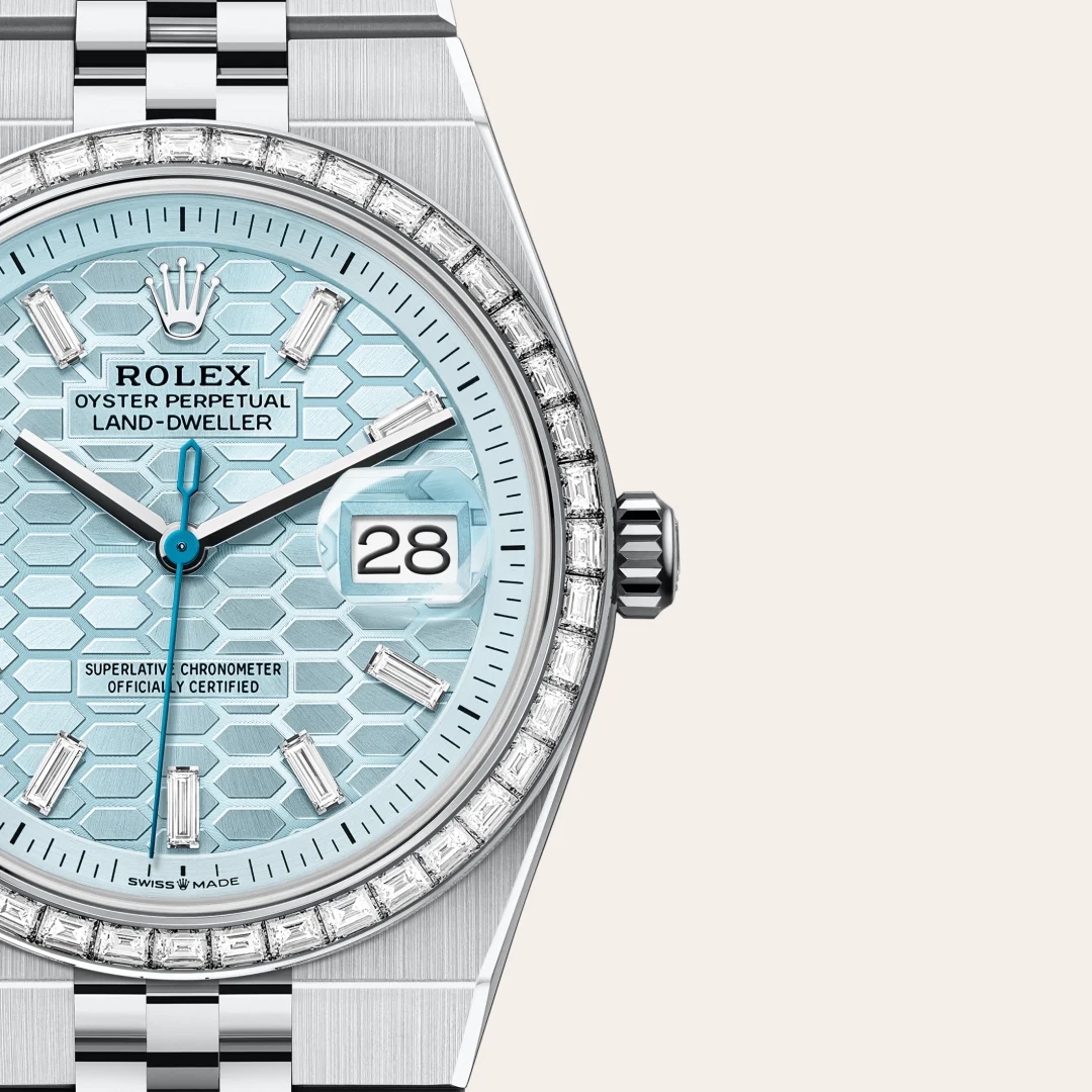 Rolex Land-Dweller in Platino, M127286TBR-0001 Vendemmia Joyero