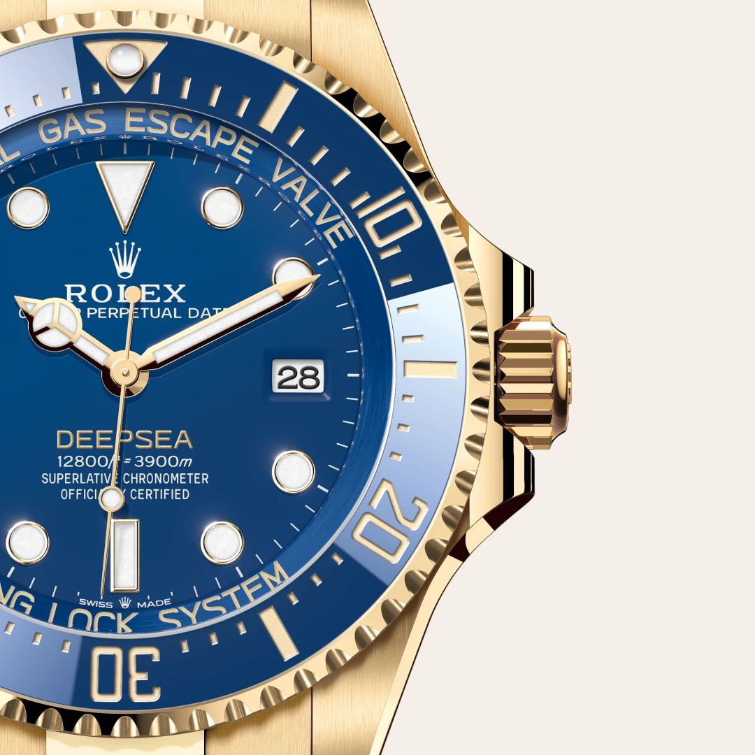 Rolex Deepsea in 18 ct yellow gold, M136668LB-0001 Vendemmia Joyero