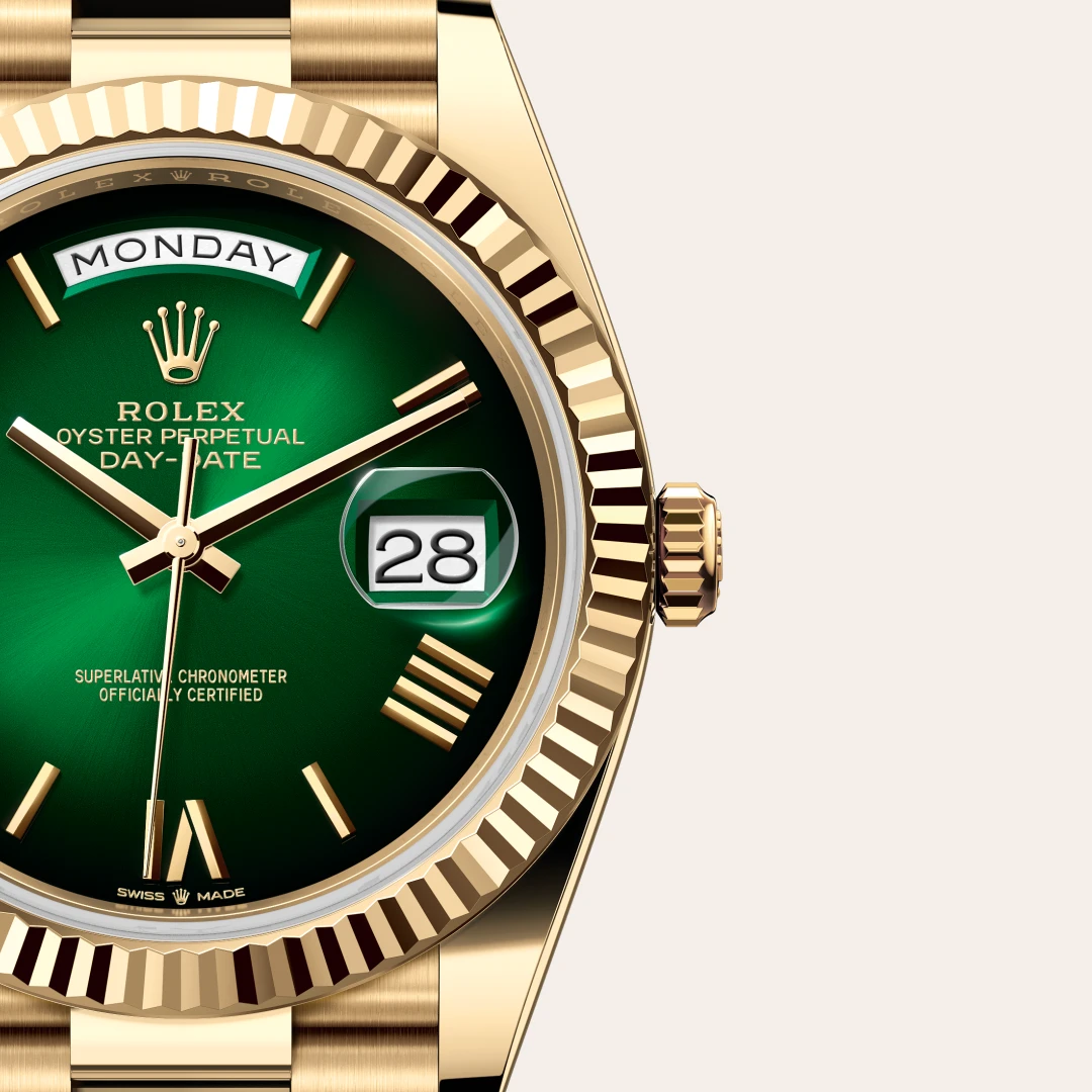 Rolex Day-Date in oro amarillo de 18 quilates, M228238-0069 Vendemmia Joyero