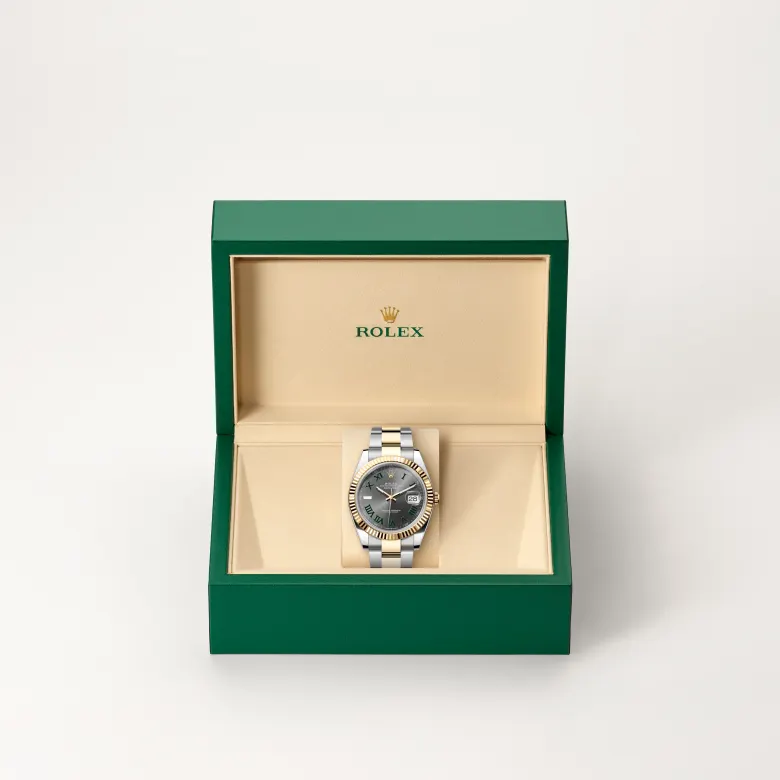 Rolex Datejust en Rolesor amarillo —combinación de acero Oystersteel y oro amarillo, M126333-0019 Vendemmia Joyero