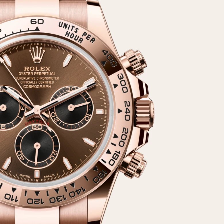 Rolex Cosmograph Daytona en Oro Everose de 18 quilates, M126505-0005 Vendemmia Joyero