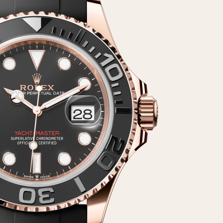Rolex Yacht-Master en Oro Everose de 18 quilates, M126655-0002 Vendemmia Joyero