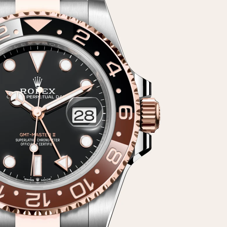 Rolex GMT-Master II en Rolesor Everose —combinación de acero Oystersteel y oro Everose, M126711CHNR-0002 Vendemmia Joyero
