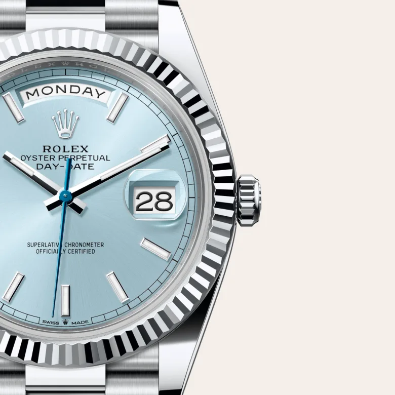 Rolex Day-Date en Platino, M228236-0018 Vendemmia Joyero