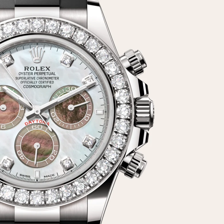 Rolex Cosmograph Daytona en Oro blanco de 18 quilates, M126589RBR-0001 Vendemmia Joyero