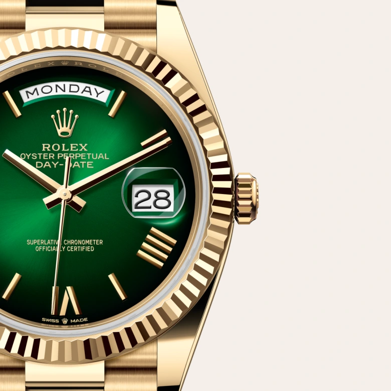 Rolex Day-Date en oro amarillo de 18 quilates, M228238-0069 Vendemmia Joyero