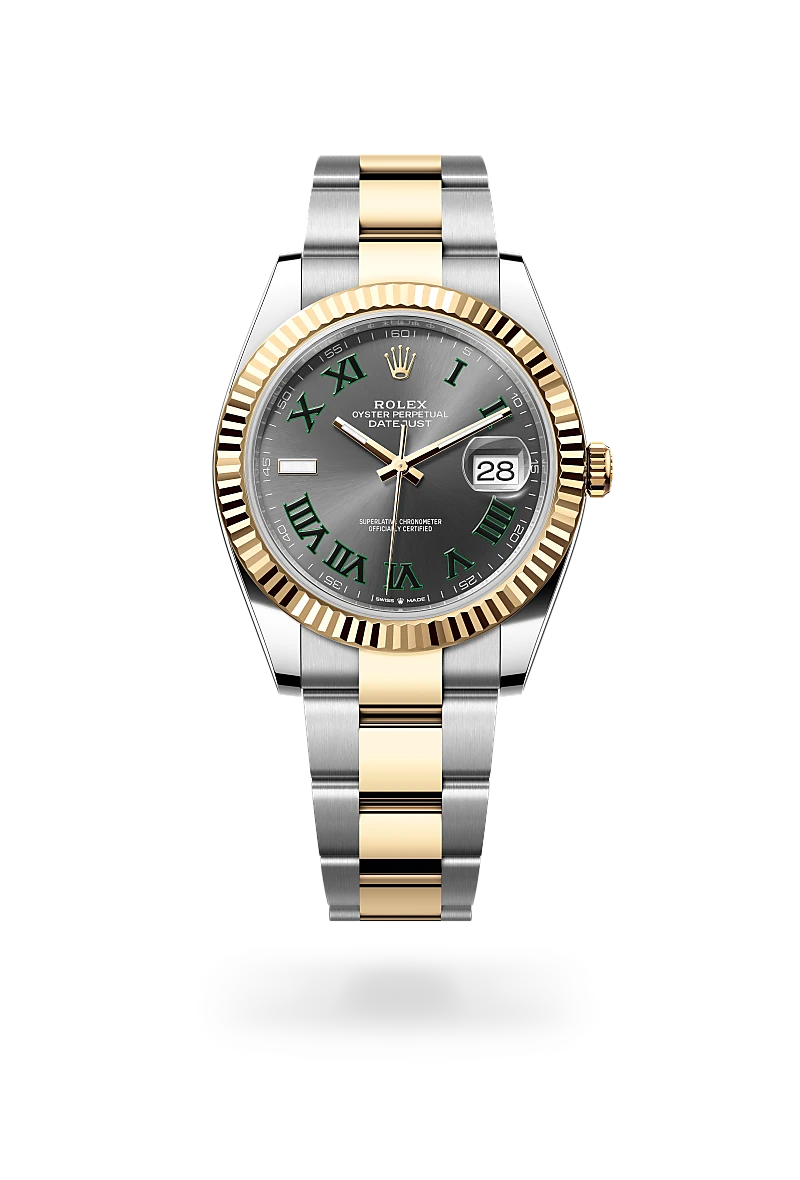 Rolex Datejust en Rolesor amarillo —combinación de acero Oystersteel y oro amarillo, M126333-0019 Vendemmia Joyero