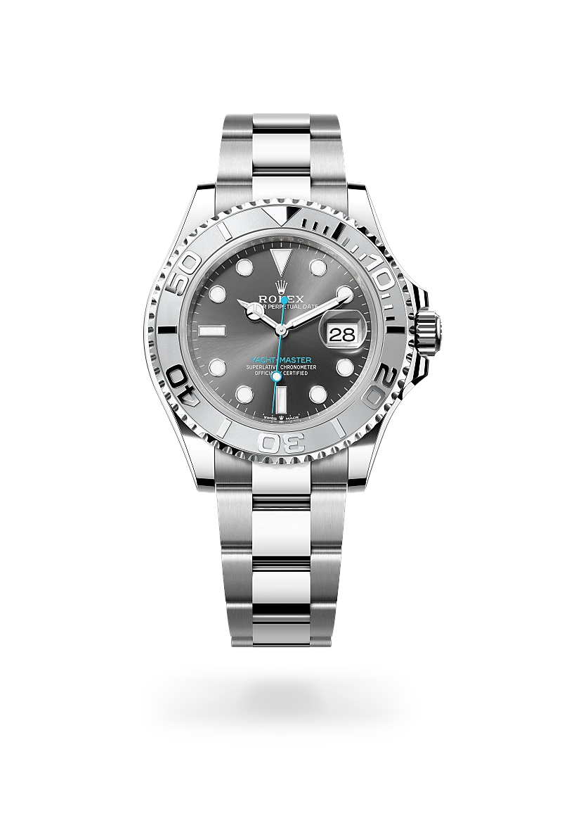 Rolex Yacht-Master en Rolesium combinación de acero Oystersteel y platino, M126622-0001 Vendemmia Joyero