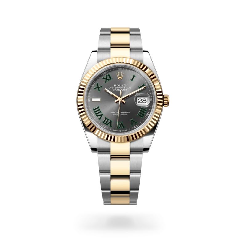 Rolex Datejust en Rolesor amarillo —combinación de acero Oystersteel y oro amarillo, M126333-0019 Vendemmia Joyero