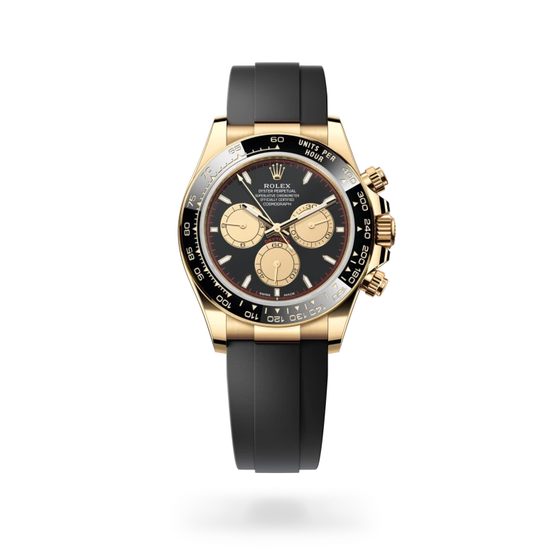 Rolex Cosmograph Daytona en oro amarillo de 18 quilates, M126518LN-0004 Vendemmia Joyero