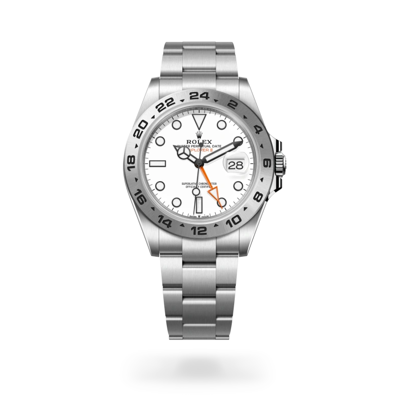 Rolex Explorer II in Oystersteel, M226570-0001 Vendemmia Joyero
