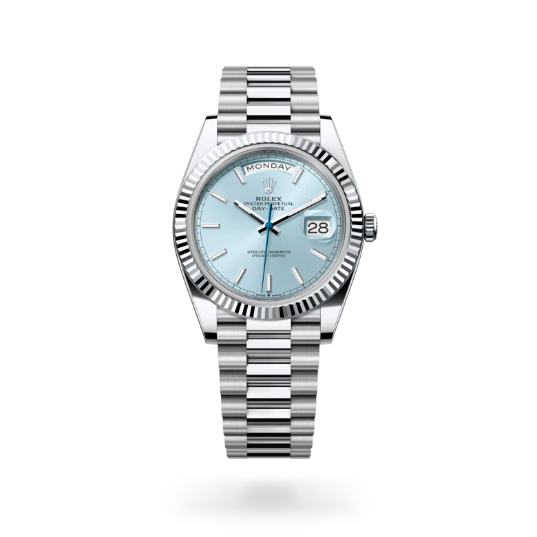 Rolex Day-Date en Platino, M228236-0018 Vendemmia Joyero