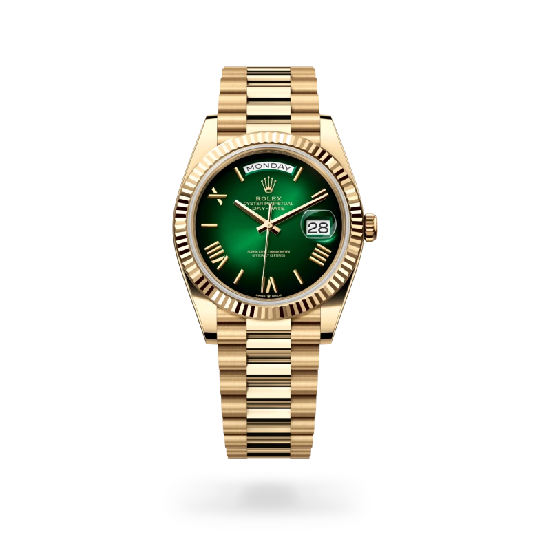 Rolex Day-Date en oro amarillo de 18 quilates, M228238-0069 Vendemmia Joyero